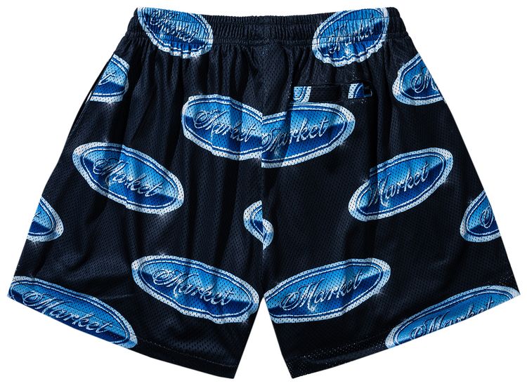 Market 5 Liter Mesh Shorts Multicolor