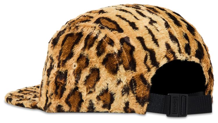 Supreme x Goodenough Crushed Rayon Pile Camp Cap Leopard