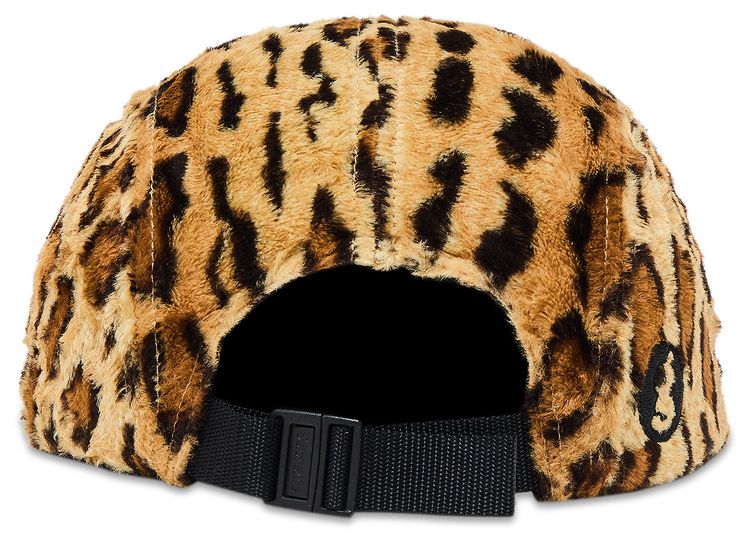 Supreme x Goodenough Crushed Rayon Pile Camp Cap Leopard