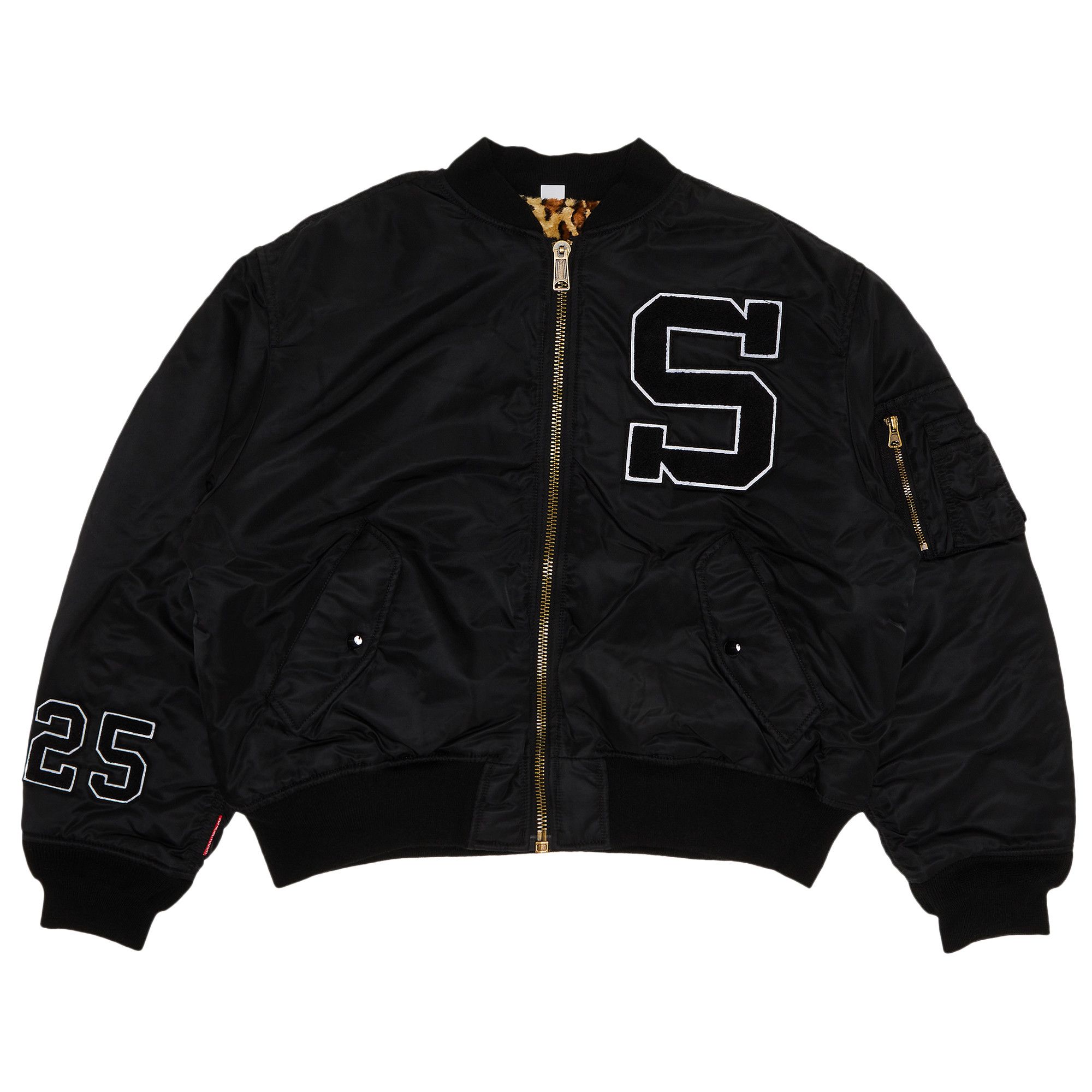 Buy Supreme x Goodenough Reversible MA-1 'Black' - SS25J58