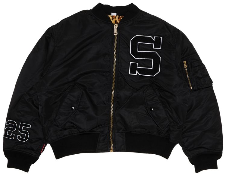 Supreme x Goodenough Reversible MA 1 Black
