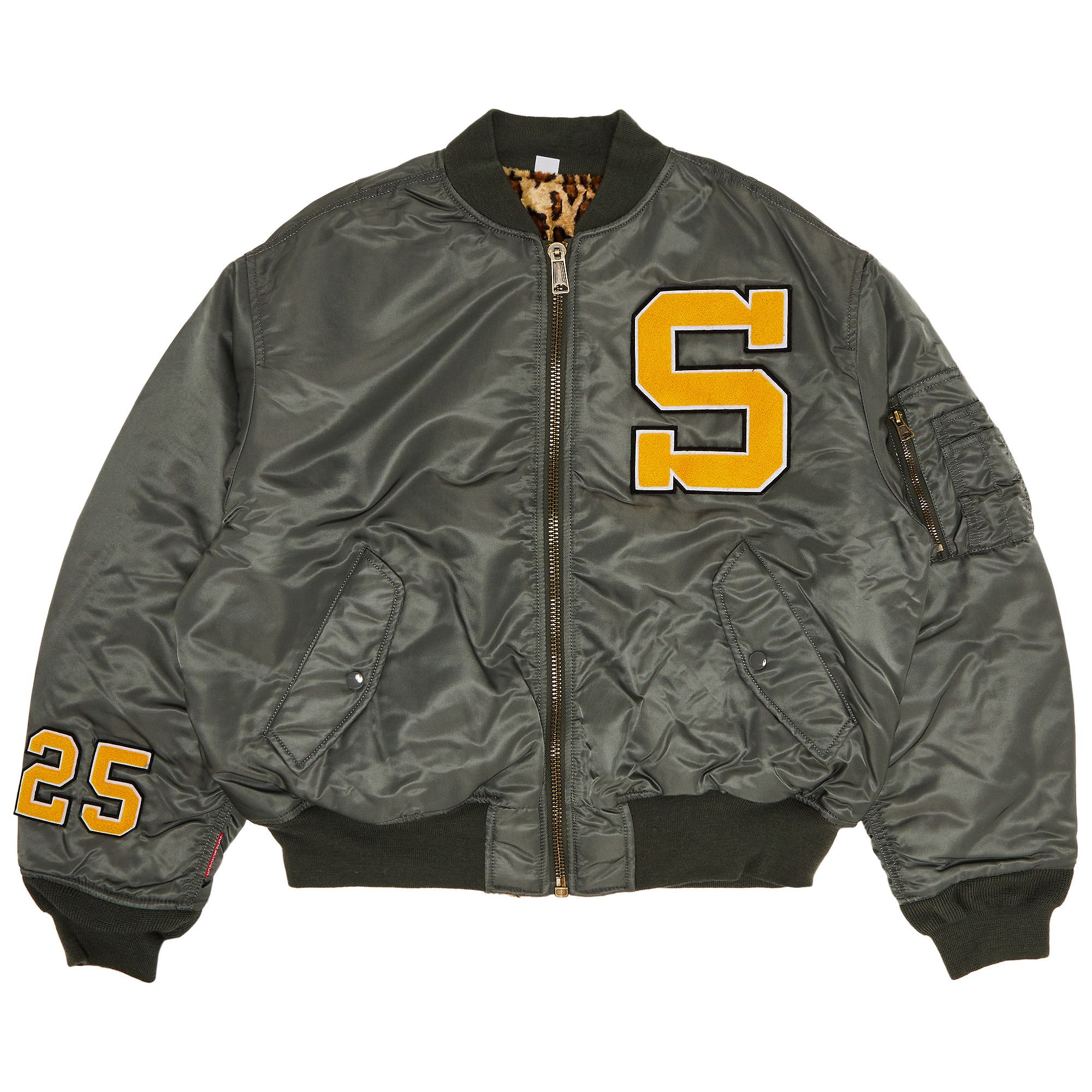 Supreme - SUPREME Reversible Cotton MA-1 S 15 青迷彩の通販