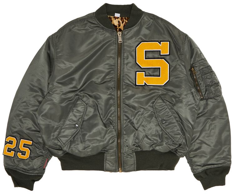 Supreme x Goodenough Reversible MA 1 Olive