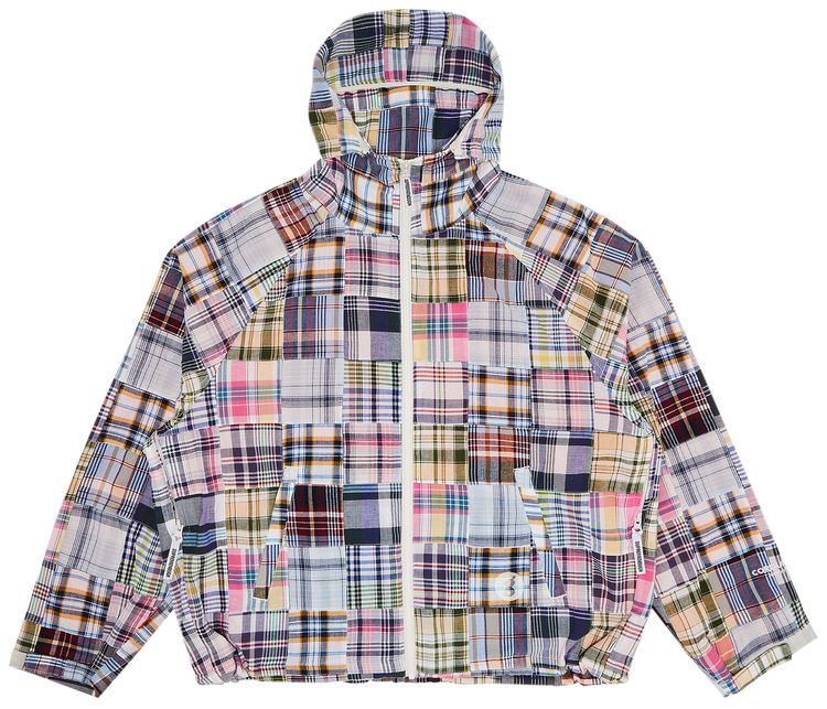 Supreme x Goodenough Patchwork Madras Hooded Jacket Multicolor