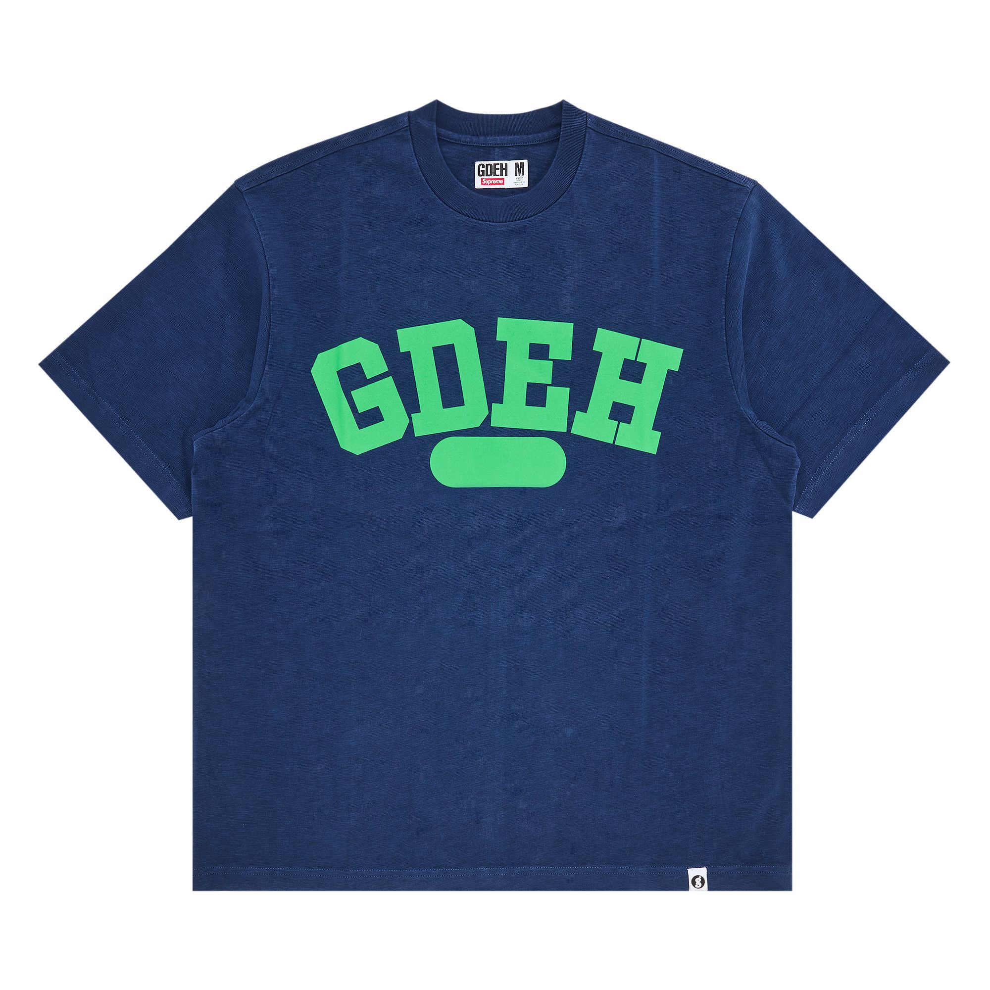 M 新品送料込 Supreme x GOODENOUGH S/STop Navy Buy Supreme x Goodenough Short-Sleeve Top 'Navy' - SS25KN76 NAVY