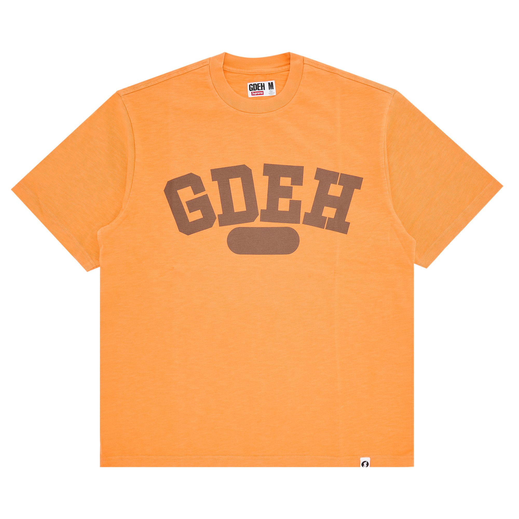 トップス Supreme x GOODENOUGH S/S Top Orange Buy Supreme x Goodenough Short-Sleeve Top 'Orange