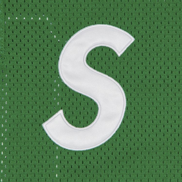 Supreme S Logo Baseball Henley Green