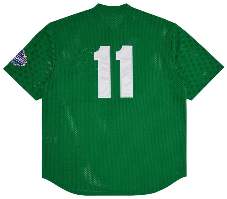 Supreme S Logo Baseball Henley Green