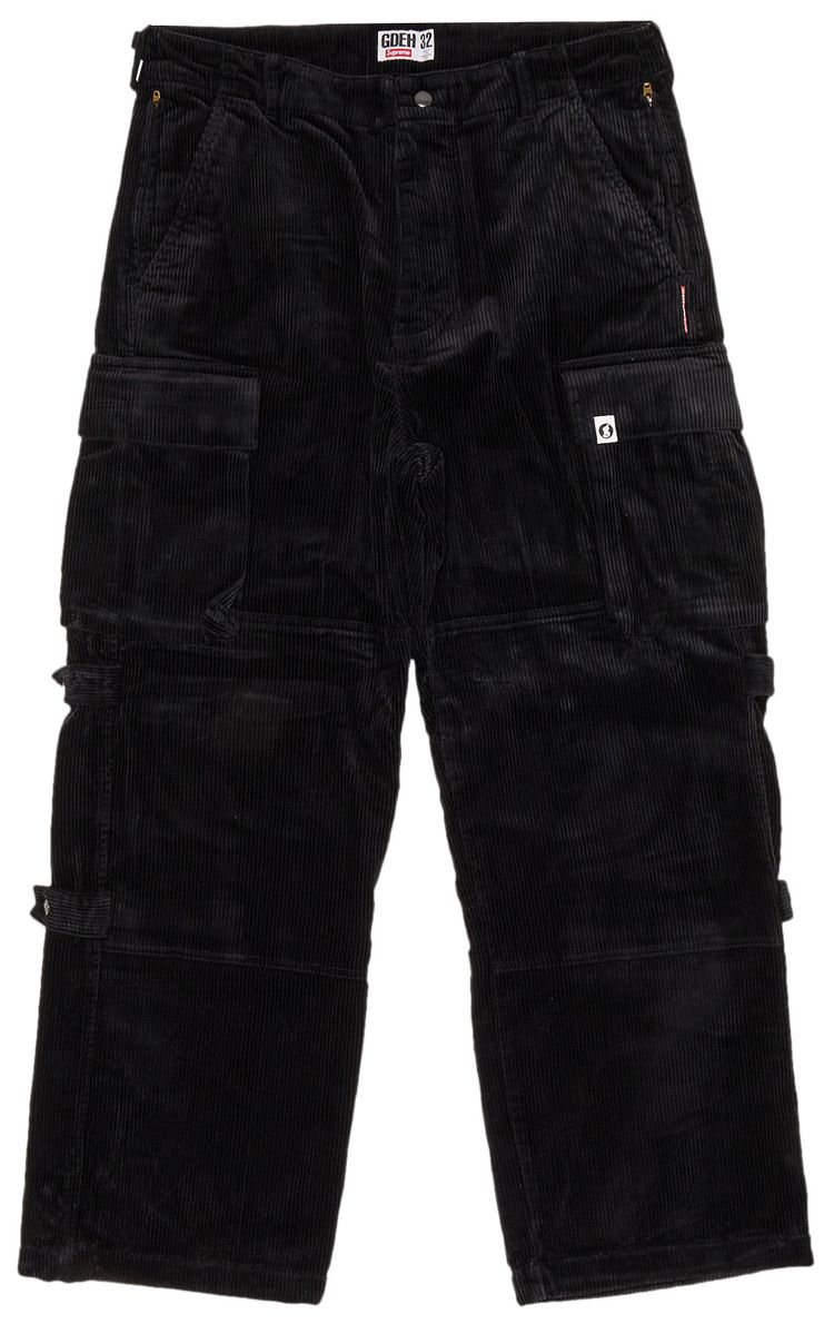 Supreme x Goodenough Corduroy Military Pant Black