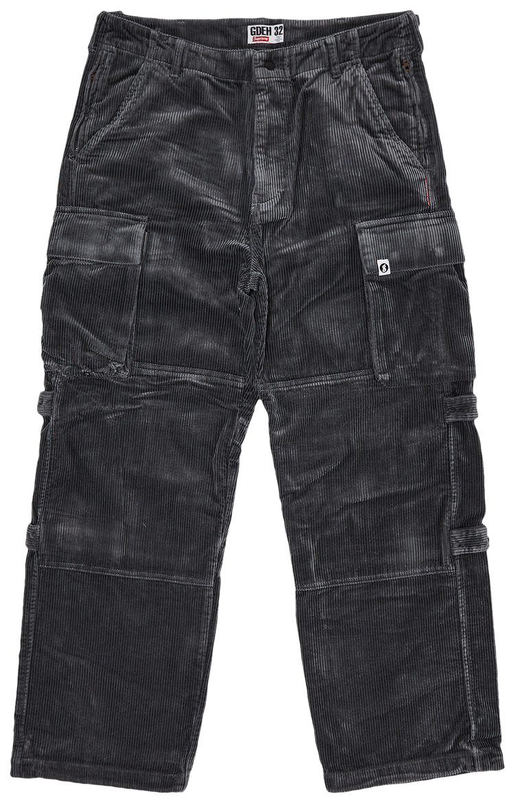 パンツ Supreme Corduroy Military Pant Grey 32 Buy Supreme x Goodenough Corduroy Military Pant 'Grey