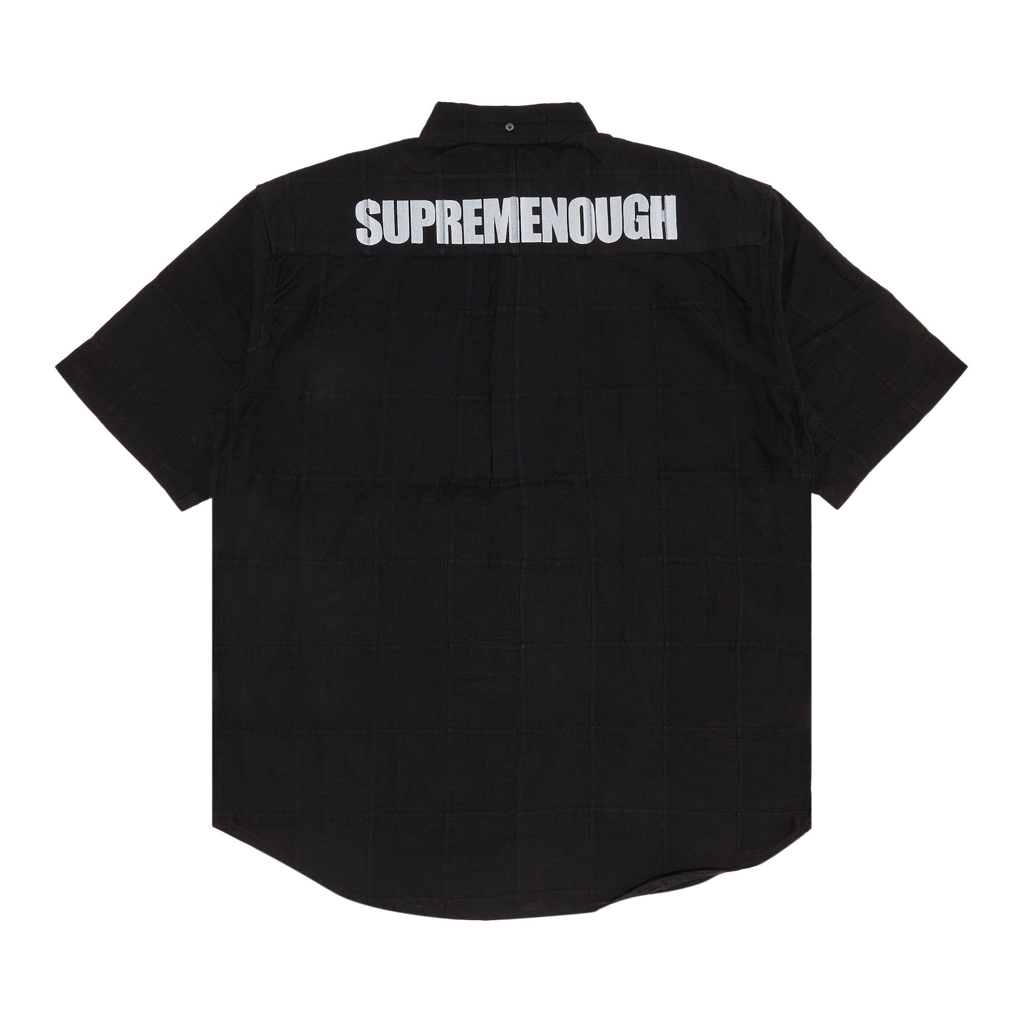 シャツ Supreme Patchwork YokeFootball Top Black Supreme-Patchwork-Tee-Black.