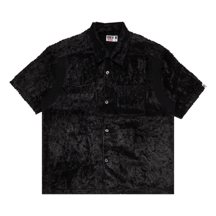 supreme deep space rayon shirt 最終値下げ Buy Supreme x Goodenough Crushed Rayon Pile Short-Sleeve Shirt