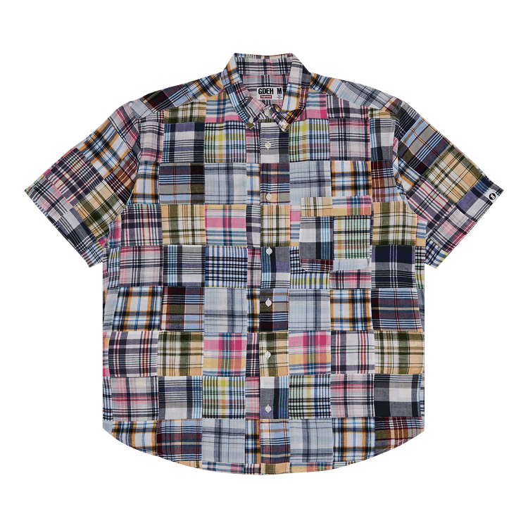 Buy Supreme x Goodenough Patchwork Madras Short-Sleeve Shirt