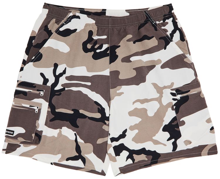 Supreme Cargo Water Short Snow Camo