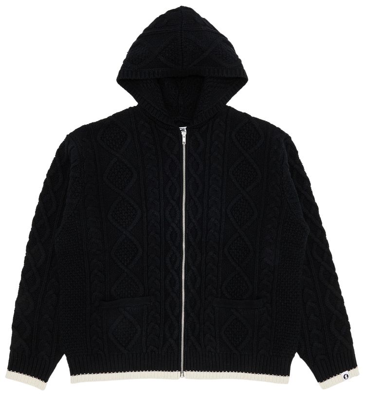Supreme x Goodenough Zip Up Hooded Sweater Black