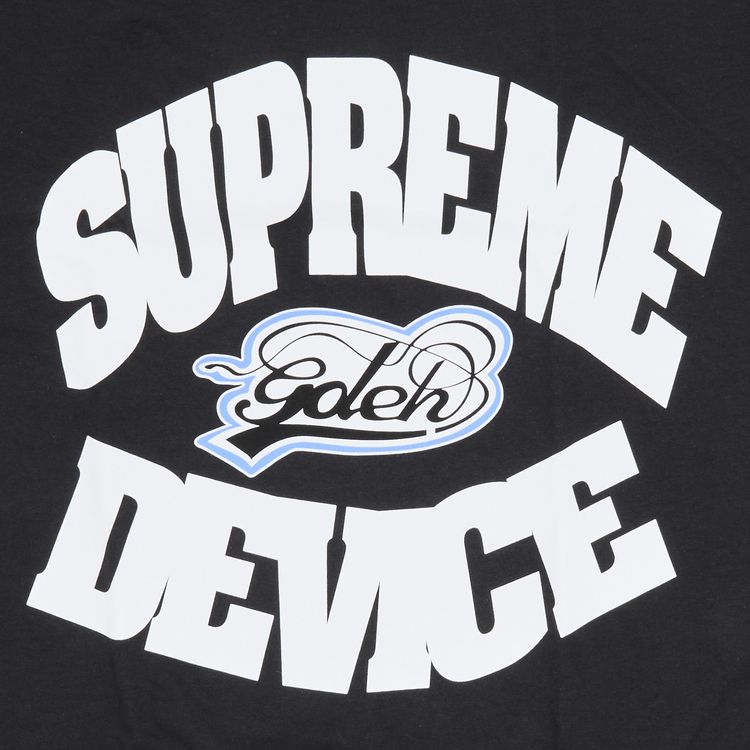 Supreme x Goodenough Device Tee Black