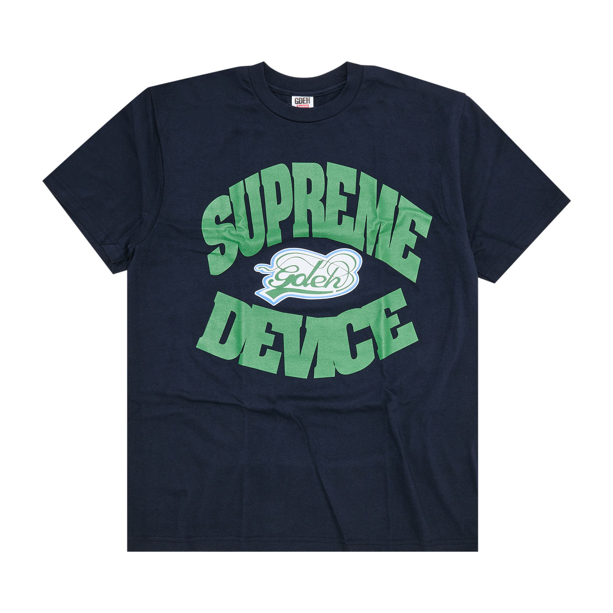 Buy Supreme x Goodenough Device Tee 'Navy' - SS25T17 NAVY | GOAT