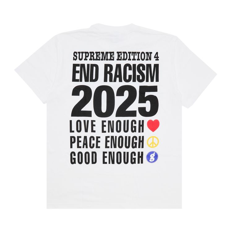 Buy Supreme x Goodenough End Racism Tee 