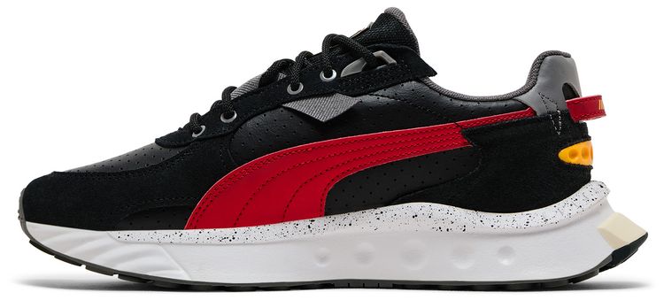 Puma Scuderia Ferrari x Wild Rider Black Rosso Corsa