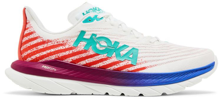 HOKA Mach 5 White Flame