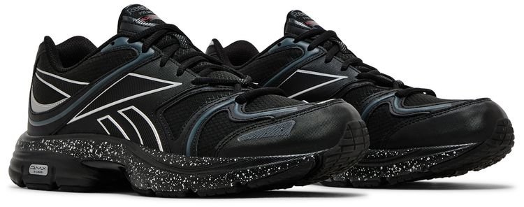 Reebok Premier Road Plus 6 Black Silver Metallic