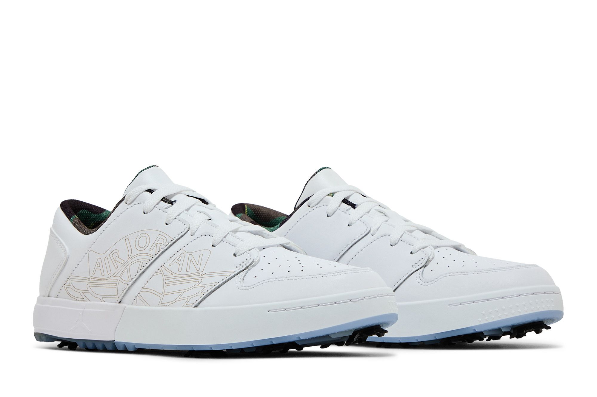 Buy Air Jordan Nu Retro 1 Low Golf 'Triple White' - FZ4153 102 | GOAT