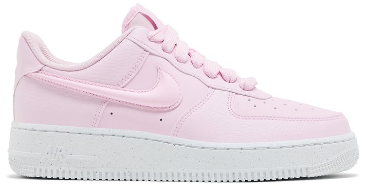 Nike Wmns Air Force 1 07 Pink Foam Puffy Swoosh