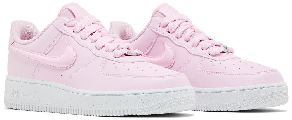 Nike Wmns Air Force 1 '07 'pink Foam Puffy Swoosh'