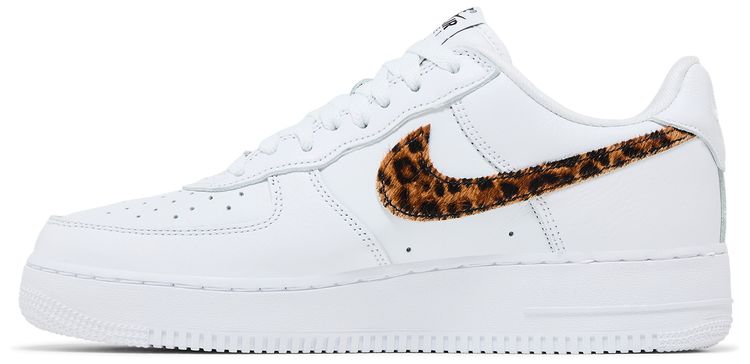 Supreme x GOODENOUGH x Air Force 1 Low White Cheetah Print