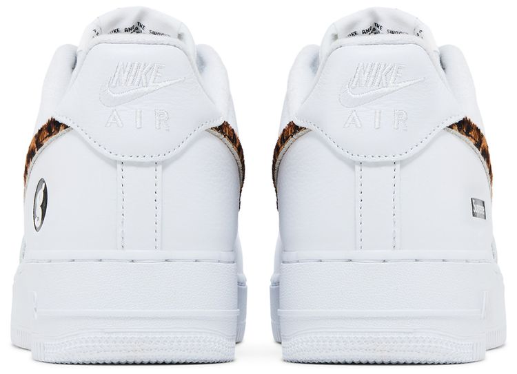 Supreme x GOODENOUGH x Air Force 1 Low White Cheetah Print