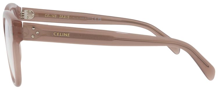 CELINE Square Optical Glasses BrownTransparent