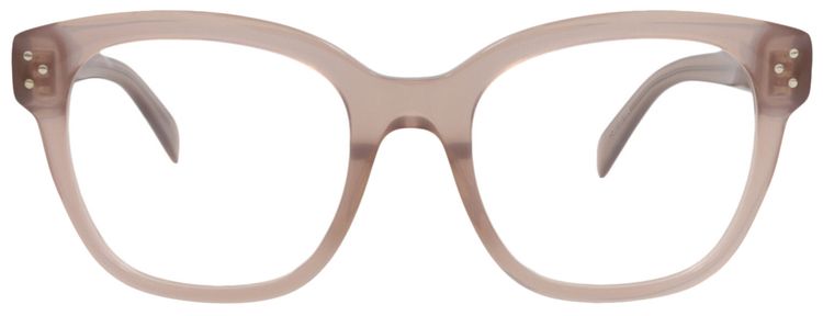CELINE Square Optical Glasses BrownTransparent