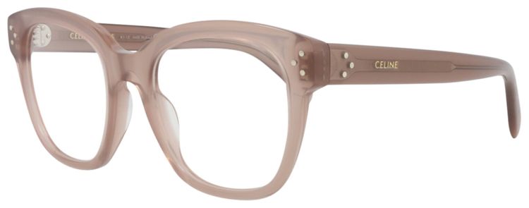 CELINE Square Optical Glasses BrownTransparent