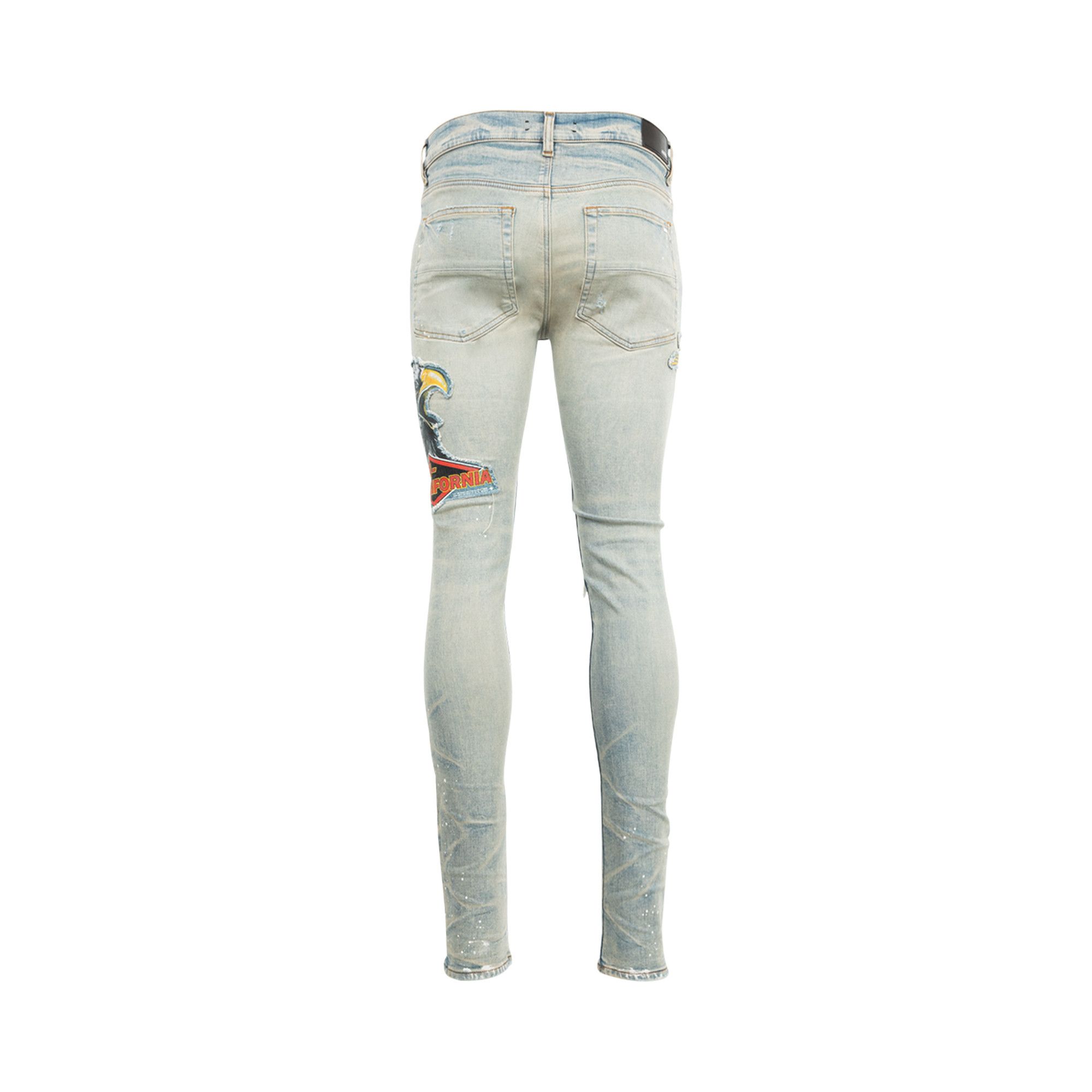 Buy Amiri Cement Thrasher Skinny Jean 'Perfect Antique Indigo