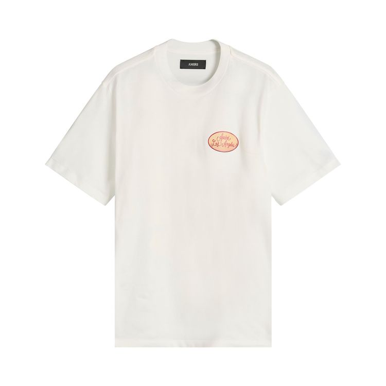 Amiri Station Patch Tee Ivory