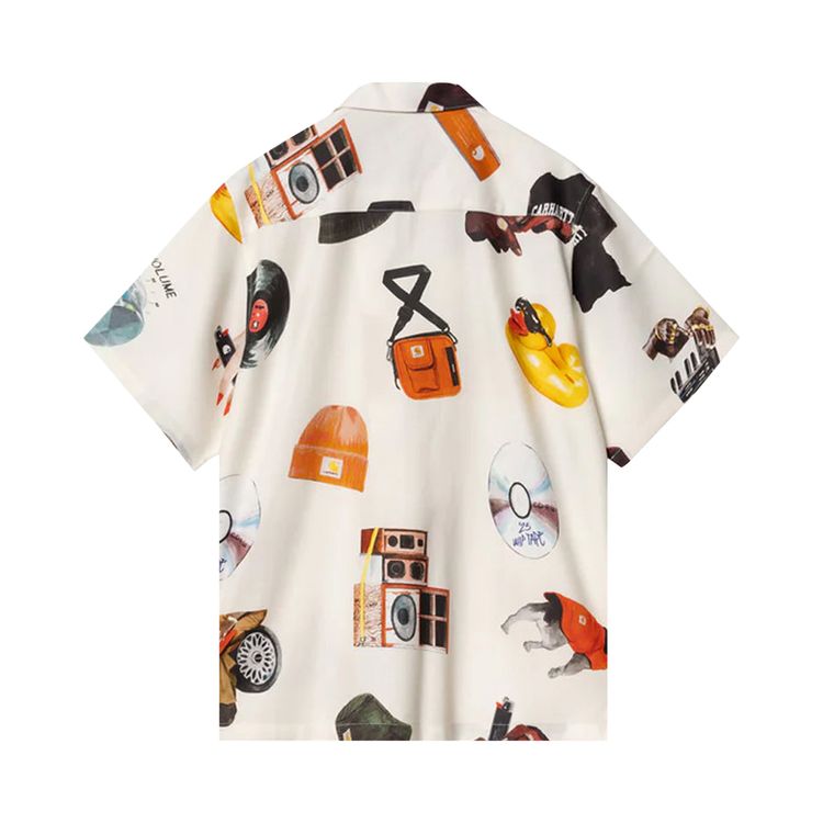 Carhartt WIP Short Sleeve Jacob Rochester Shirt Jacob Roch PrintWax