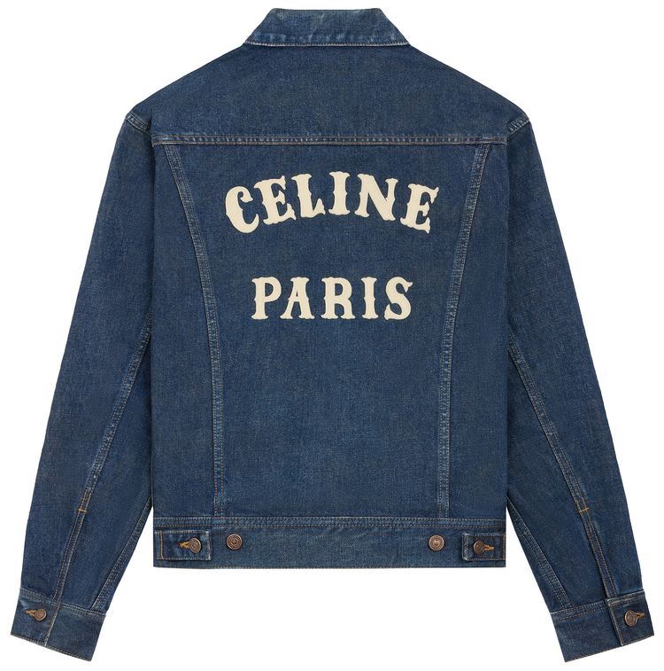 CELINE Denim Jacket Royal Indigo