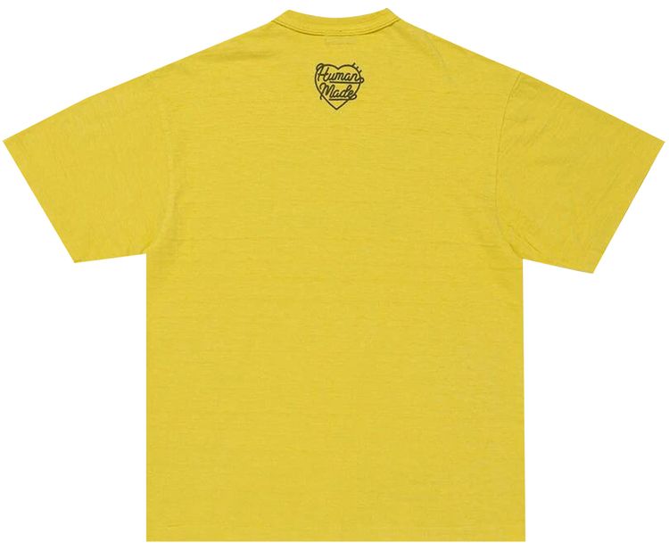 Human Made Color T Shirt Yellow