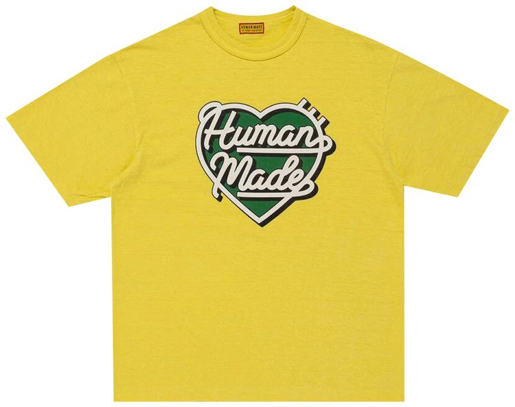 Human Made Color T Shirt Yellow