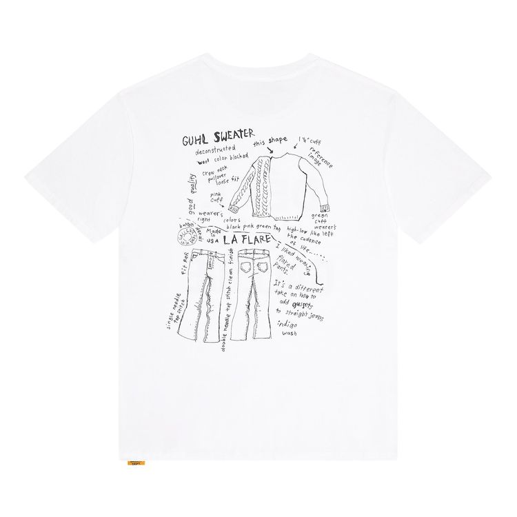 Gallery Dept Moody Tee White