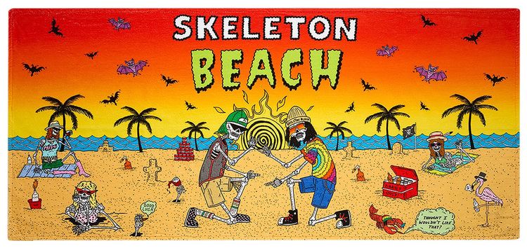 Gallery Dept Skeleton Beach Towel Mutli