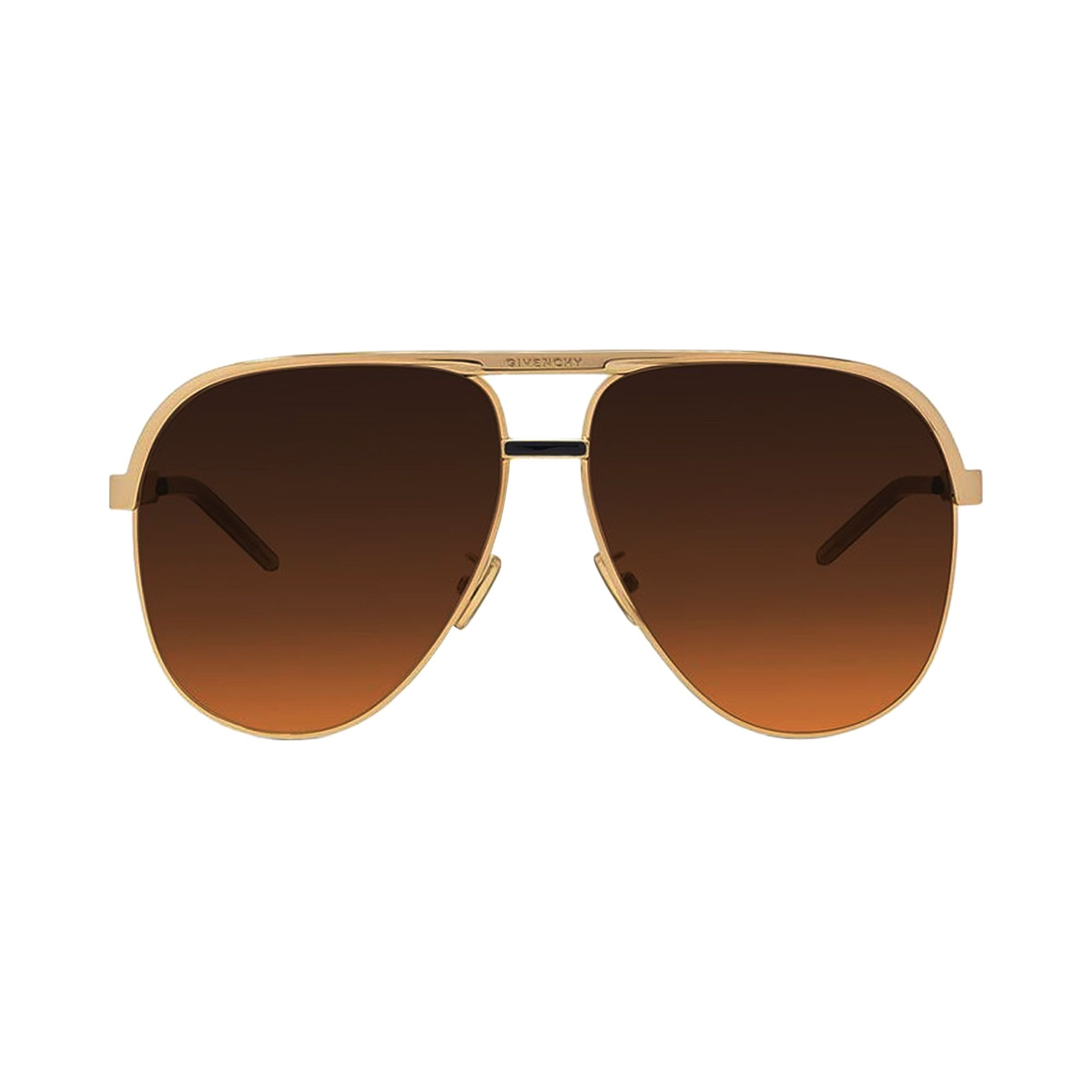 GIVENCHY アビエーターサングラス Buy Givenchy Aviator Sunglasses 'Gold/Amber' - GV40117U 30F | GOAT