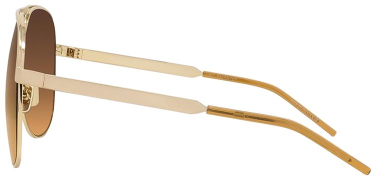 Givenchy Aviator Sunglasses GoldAmber