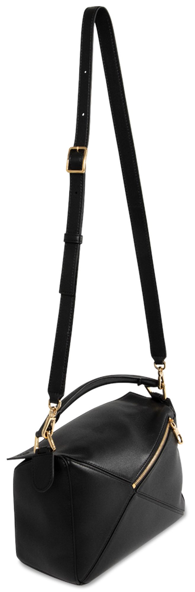 Loewe Small Featherlight Puzzle Bag Black