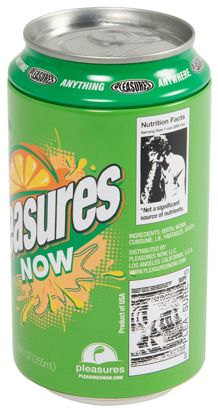 Pleasures Quench Stash Can Green
