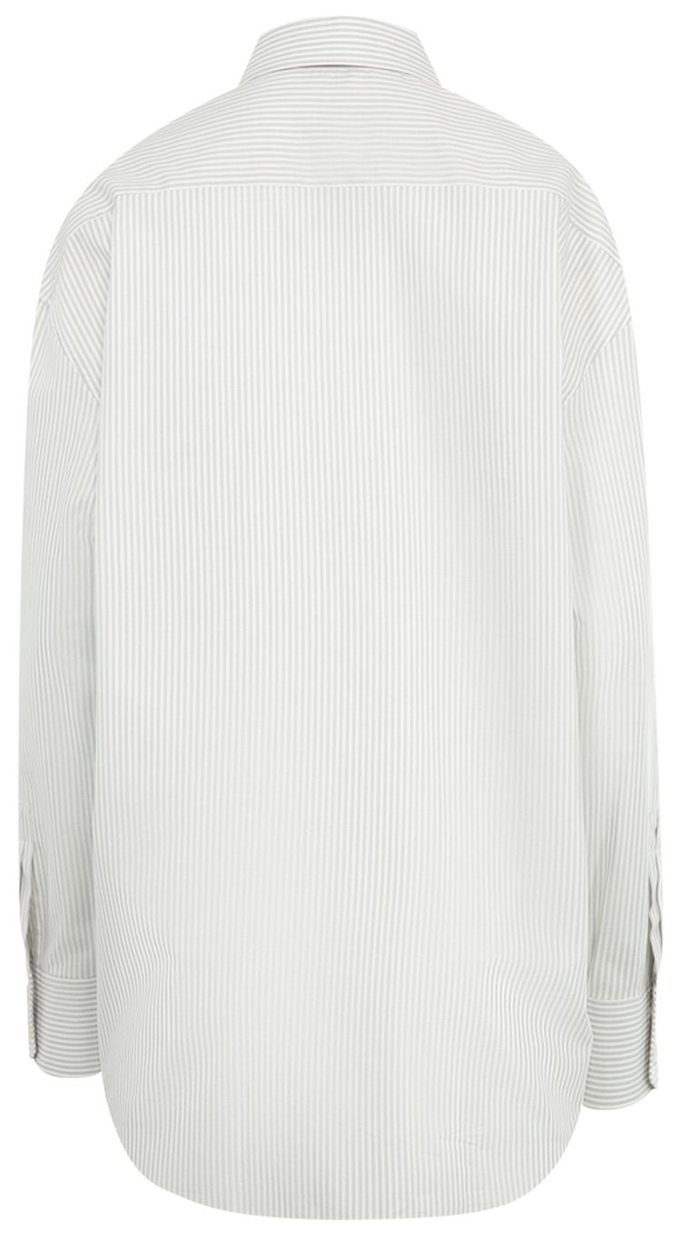 Saint Laurent Long Sleeve Shirt BlancGris