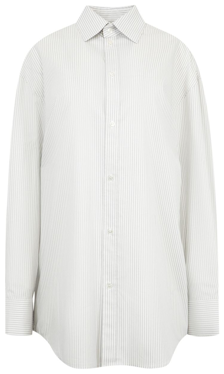 Saint Laurent Long Sleeve Shirt BlancGris