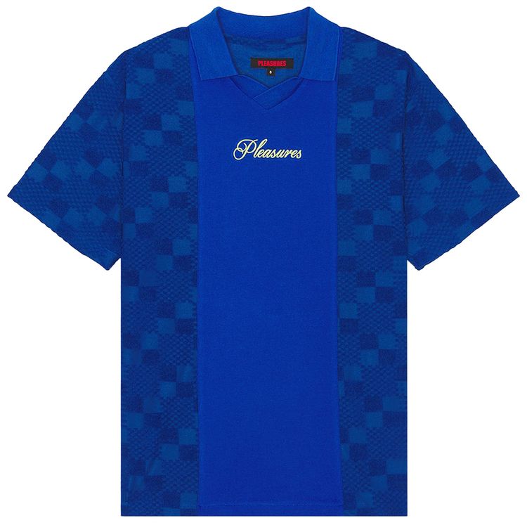 Pleasures Planets Polo Shirt Blue