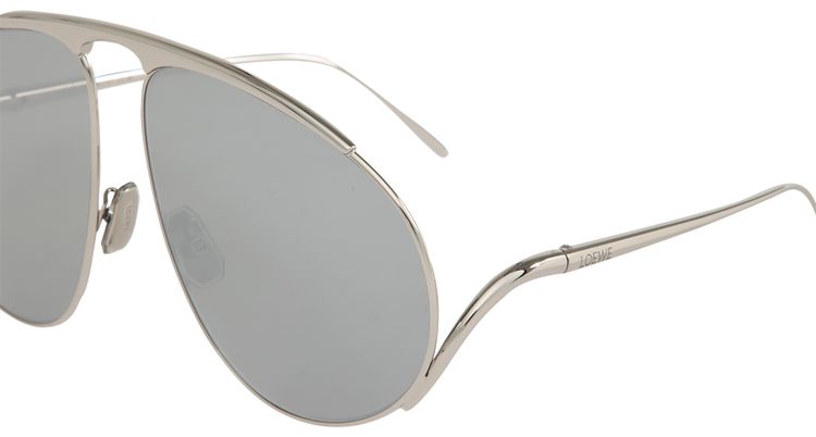 Loewe Hillock Sunglasses Silver