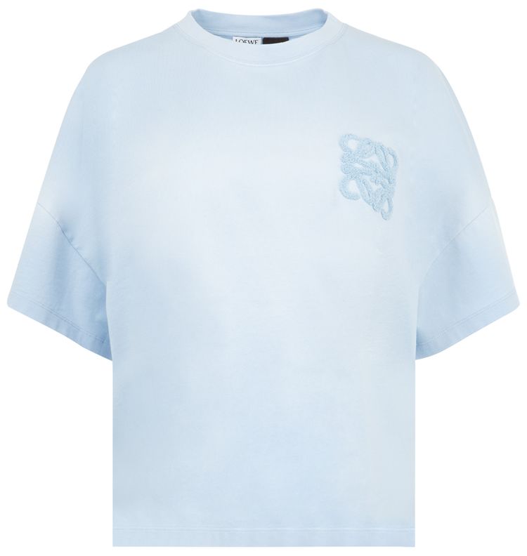 Loewe Anagram T Shirt Sky Blue